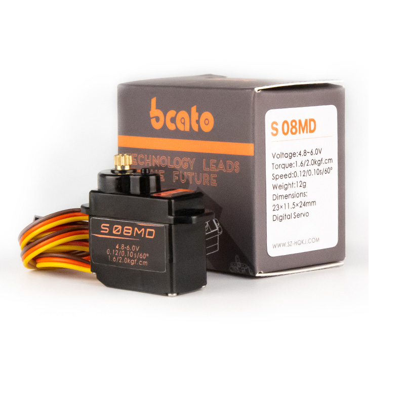 Rc Helicopter Mini - Bcato S08MD 2.4kg Servo Digital 12g/Mini