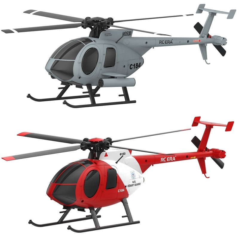 Rc Helicopter Single Rotor - Helicóptero RC RCERA C184 6 Eixos