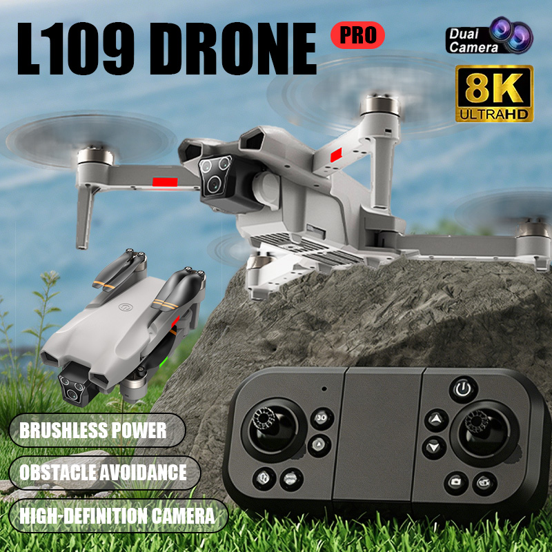 Rc Helicopter Electric - NOVO Drone L017 Pro Brushless com
