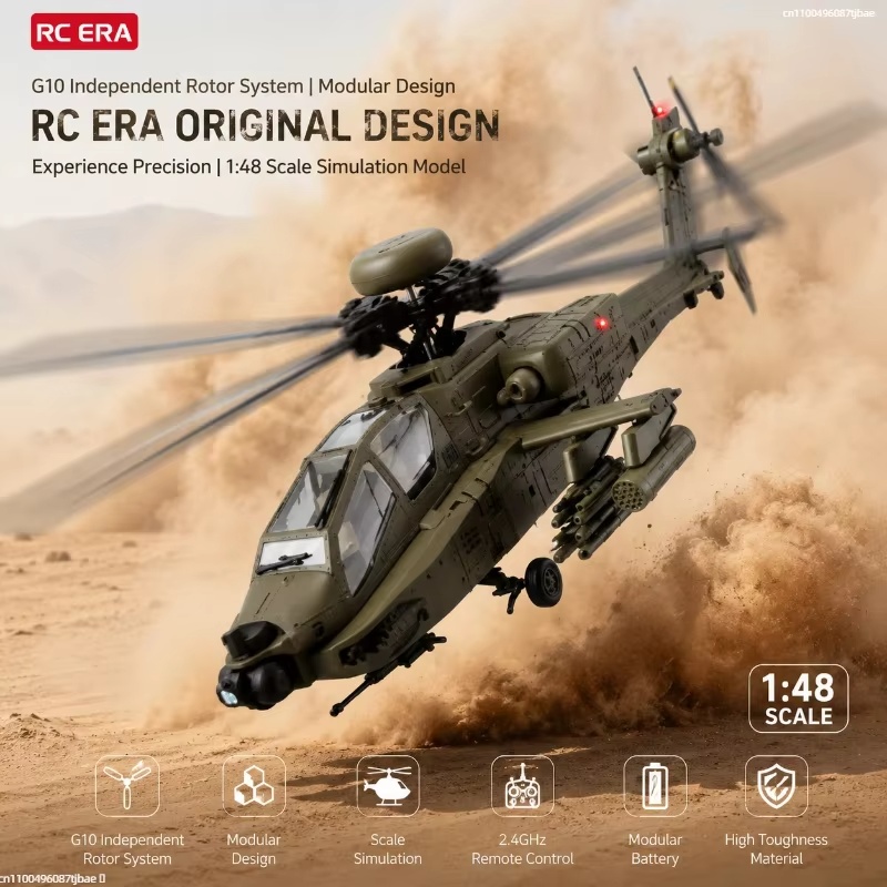 Rc Helicopter Single Rotor - Em Estoque: Novo Helicóptero RC Era