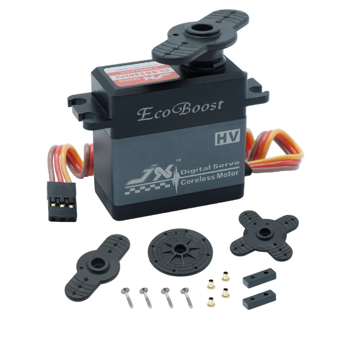 JX Ecoboost CLS6336HV 36KG Gra - Rc Helicopter Large avaliação e preço