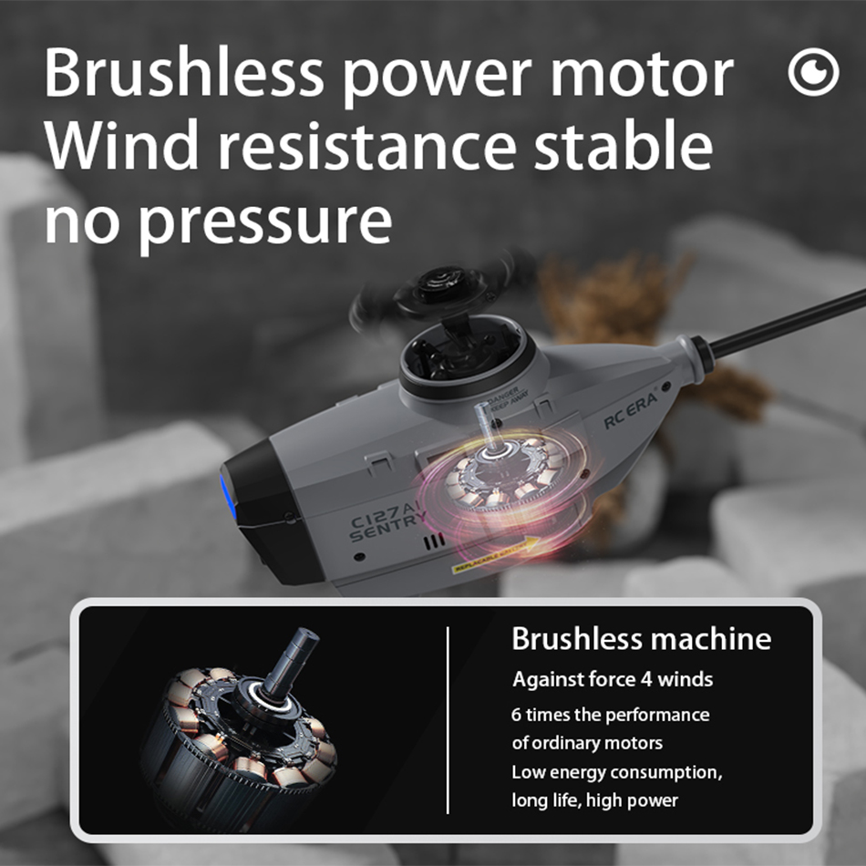RC ERA C127 AI Mini Brushless  - Rc Helicopter Single Rotor avaliação e preço