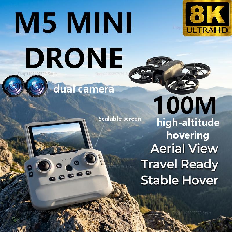 Novo Drone M5 Mini 2026 com Câ - Rc Helicopter Mini avaliação e preço