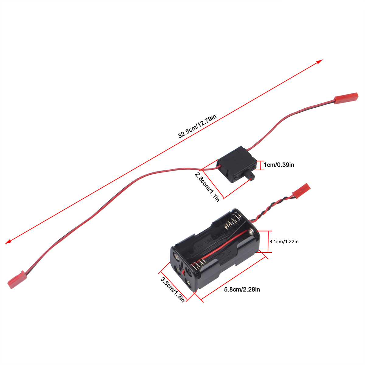 Recipiente de bateria aa de 4  - Rc Helicopter Nitro avaliação e preço