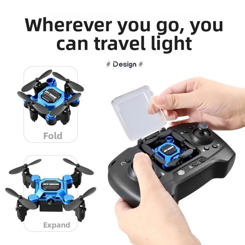 Mini Drone Dobrável com Câmera - Rc Helicopter Mini avaliação e preço