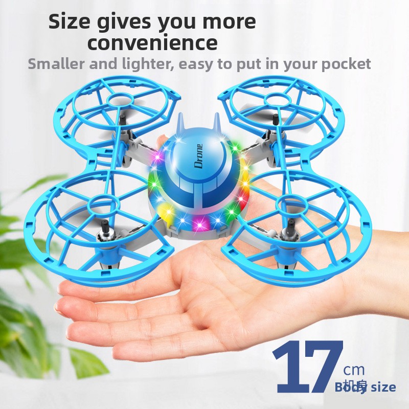 Mini Drone RC com Luzes LED, Q - Rc Helicopter Mini avaliação e preço