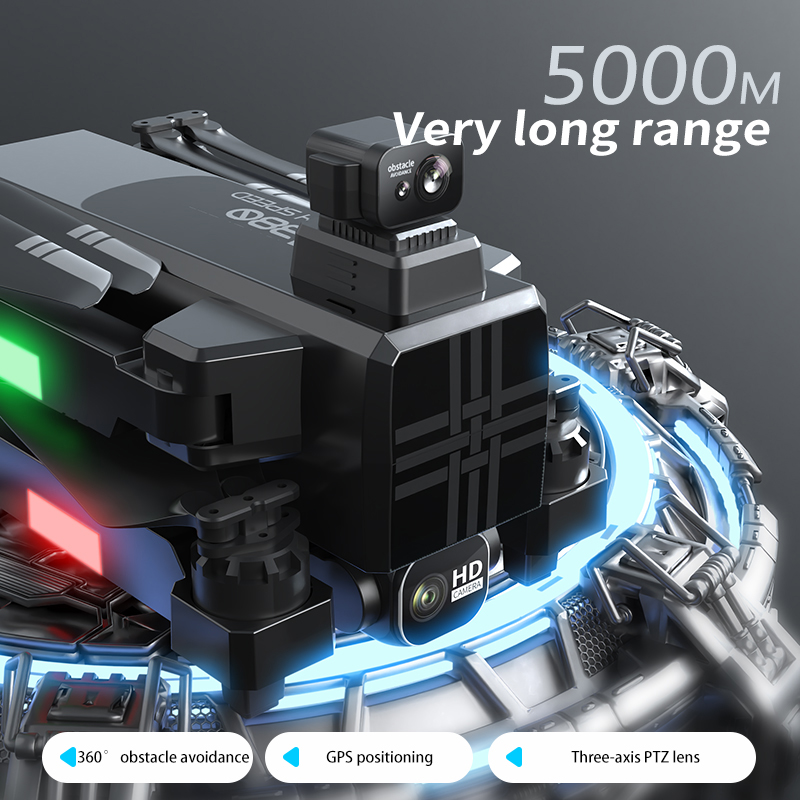Drone A380 4K HD com Estabiliz - Rc Helicopter Charger avaliação e preço
