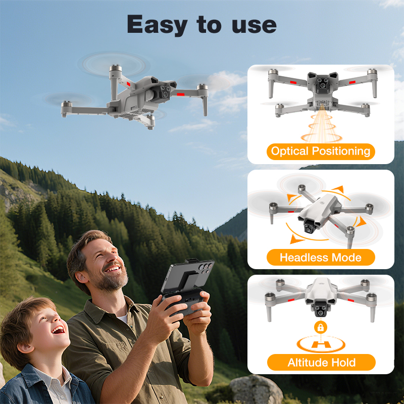 NOVO Drone L017 Pro Brushless  - Rc Helicopter Electric avaliação e preço