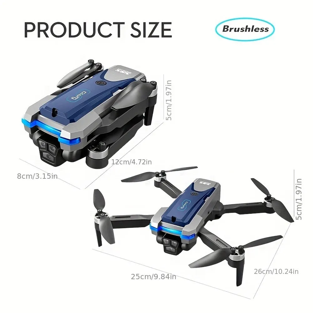 Dobrável RC S8S GPS Drone, 5G  - Rc Helicopter Electric avaliação e preço