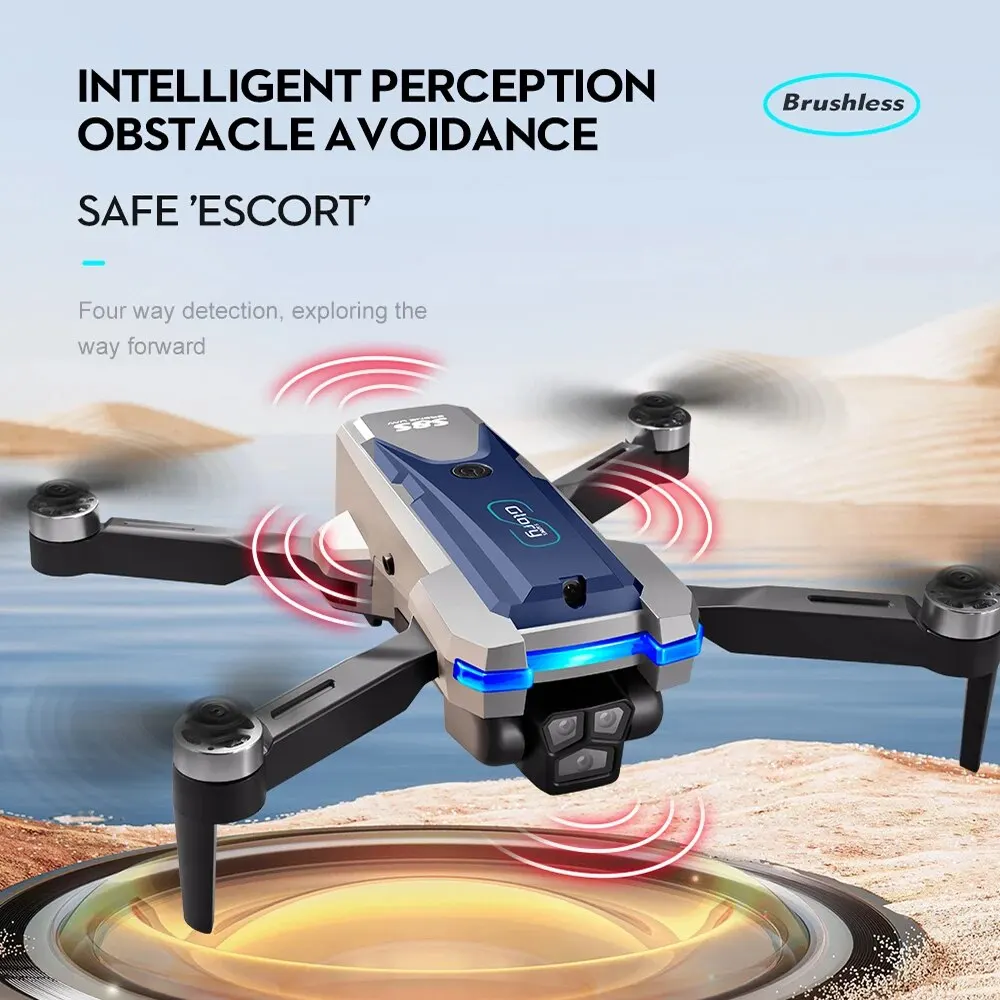 Dobrável RC S8S GPS Drone, 5G  - Rc Helicopter Electric avaliação e preço