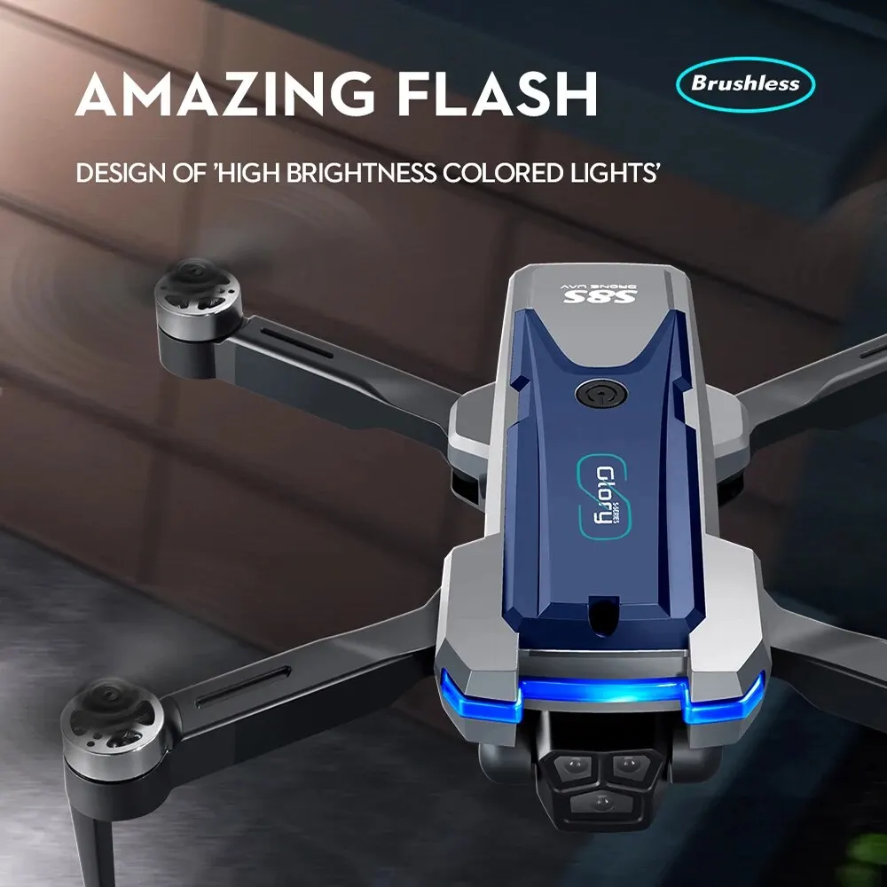 Dobrável RC S8S GPS Drone, 5G  - Rc Helicopter Electric avaliação e preço